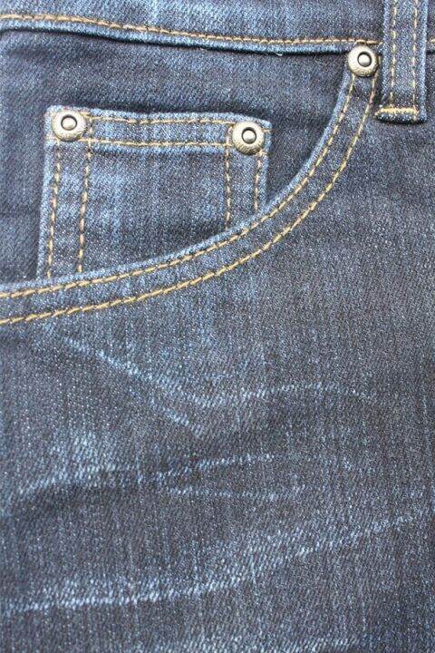 golden-zebra-jeans-กางเกงยีนส์ขาเดฟ-ผ้ายืดสีน้ำเงินเข้ม