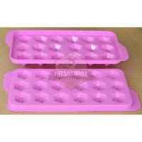 Freshyware ที่ทำน้ำแข็ง ถาดทำน้ำแข็ง ถาดน้ำแข็ง รูป เพชร 3 มิติ ชงเหล้า วิสกี้ เบียร์ พิมพ์ขนมเค้ก พิมพ์ขนมต่างๆ พิมพ์วุ้นแฟนซี