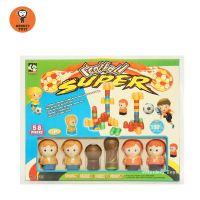 Monkey Toys ตัวต่อฟุตบอล 58ชิ้น Football Super Game 00655169