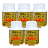 Nature plus เห็ดหลินจือแดงสกัด เนเจอร์พลัส (5 กระปุก X 50 แคปซูล)