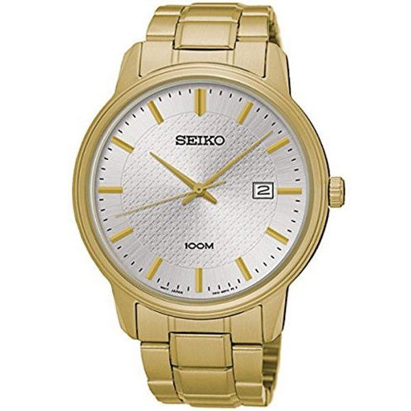 seiko-neo-classic-นาฬิกาข้อมือผู้ชาย-สายสแตนเลสทอง-รุ่น-sur198p1-สีทอง-สีเงิน