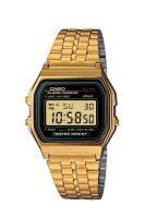 CASIO DIGITAL นาฬิกาข้อมือสุภาพบุรุษ  เรือนทอง สายสแตนเลส A159WGEA-1DF