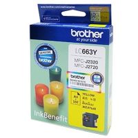 Brother Ink ตลับหมึก รุ่น LC-663Y (สีเหลือง)