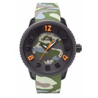 Tendence นาฬิกาข้อมือผู้ชาย รุ่น 0430030 - Black/Green รับประกัน 1 ปี ของแท้