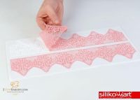 Silikomart Trd05 Fantasy White Tricot Decor 400x200 Mm. / พิมพ์ซิลิโคน