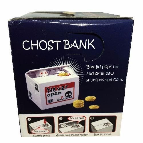 กระปุกออมสินผีโครงกระดูก-สีขาว-ghost-bank-coin-collector-white