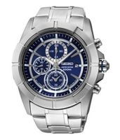 Seiko Road Chronograph Limited Edition SNDE79P1 - Silver/Blue