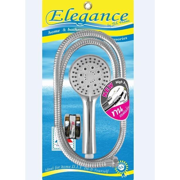 ส่งฟรี-elegance-ชุดฝักบัว-อาบน้ำ-รุ่นพริตตี้-สีโครเมี่ยม-สาย-high-pressure-1-20-ม-ปรับได้-4-ระดับ