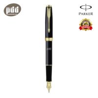 PARKER ปากกาป๊ากเกอร์ หมึกซึม ซอนเนต แมทดำ จีที – PARKER SONNET MATTE BLACK GOLD TRIM FOUNTAIN PEN