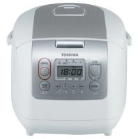 Toshiba หม้อหุงข้าวคอมพิวเตอร์ - รุ่น RC-10NMF(WT)A 1 ลิตร สีขาว