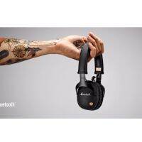 Marshall Monitor Bluetooth รุ่นใหม่ เบสดี แบตอึด ดีไซค์สวย สวมใส่สบาย คุณภาพดี (Black)