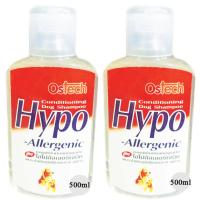 Ostech Hypo-Allergenic Dog Shampoo 500 ml. (2 units) แชมพู สุนัข สูตรอ่อนโยน สำหรับผิวบอบบาง แพ้ง่าย 500 มล. (2 ขวด)