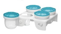 Munchkin Fresh Food Freezer Cups - สีฟ้า