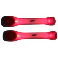 SPORTLAND ไฟเตือน ฉุกเฉิน ติด แขนขา วิ่ง จักรยาน 2 ชิ้น Running Bicycle SPL LED Night Warning Lamp LL03 RD 2 PCS