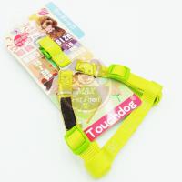 Touchdog Harness รัดใต้อกไนลอนสีเขียวสะท้อนแสง ขนาด M (15mm) 1 ชิ้น