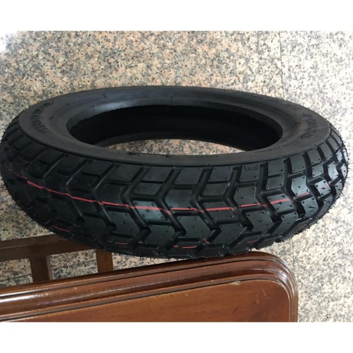 ยางกึ่งวิบาก zoomer ksr scoopy Tubeless ขนาด 110/90-12 ลาย M Traker หนึบ เข้าโค้งดี ไม่มีลื่น เป็นหนึ่งทุกสภาพภนน ยี่ห้อ FUJIYMA ลาย M Traker 110/90-12 เกาะถนนดีรับหน้าฝน พร้อมทุกสภาพการขับขี่ ไม่มีลื่น ลุยได้เต็มที