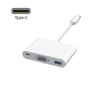 usb Type c 3.1 to vga usb 3.0 charging 3 in 1 converter cable