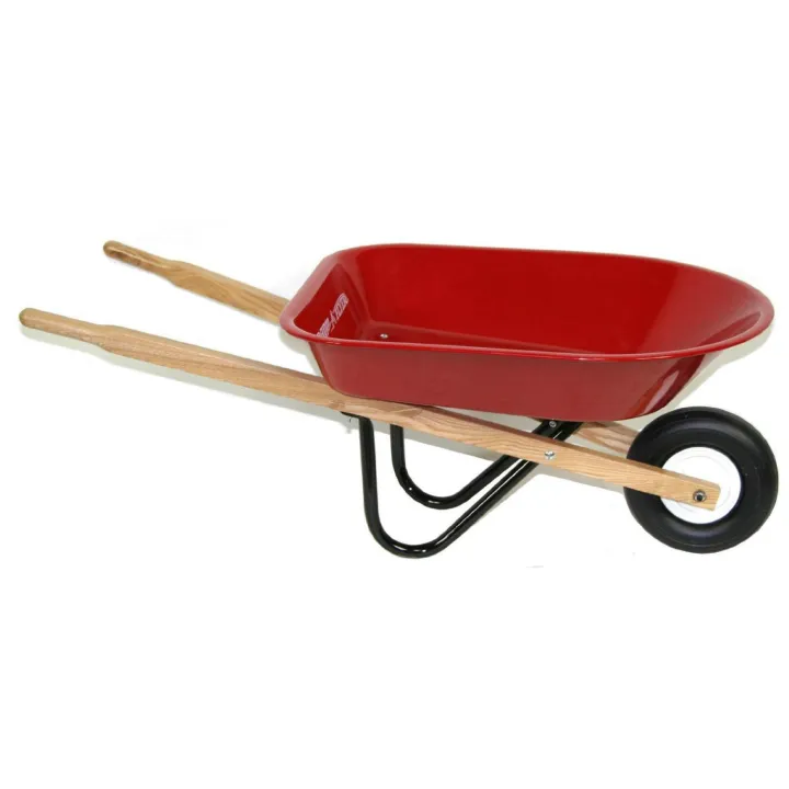 Radio Flyer RFR40* รถเข็น Mini Toy Wheelbarrow Red Lazada.co.th