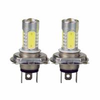 LED หลอดไฟ รถยนต์ H4 COB 4 LED Daylight