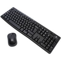 Logitech Wireless Combo ไทย-อังกฤษ รุ่น MK270r (สีดำ)