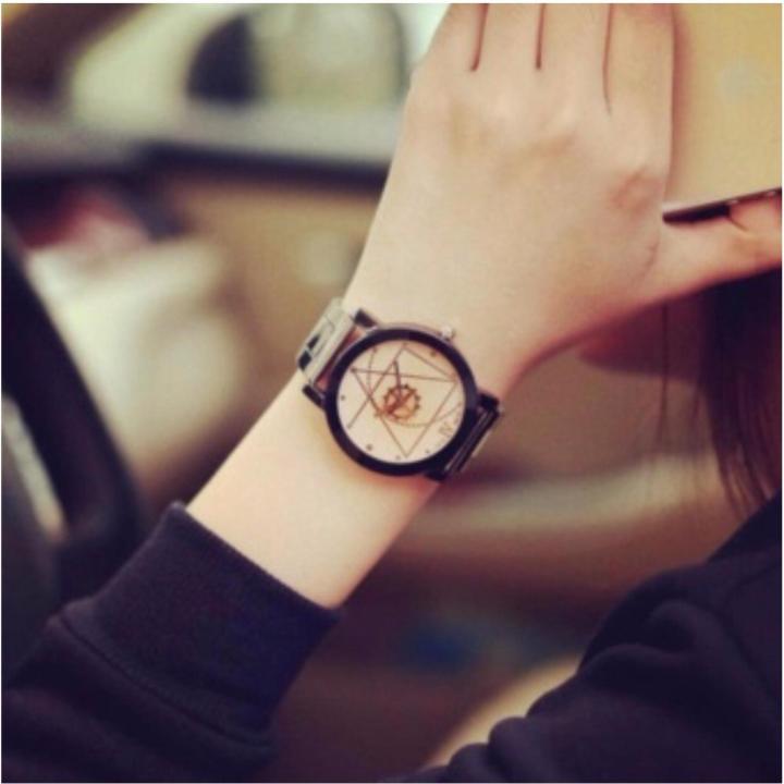 magic-watch-นาฬิกาข้อมือคู่ชายหญิง-หนึ่งคู่ได้สองเรือน-รุ่น-m994-cream-แถมซองนาฬิกาสุดหรู