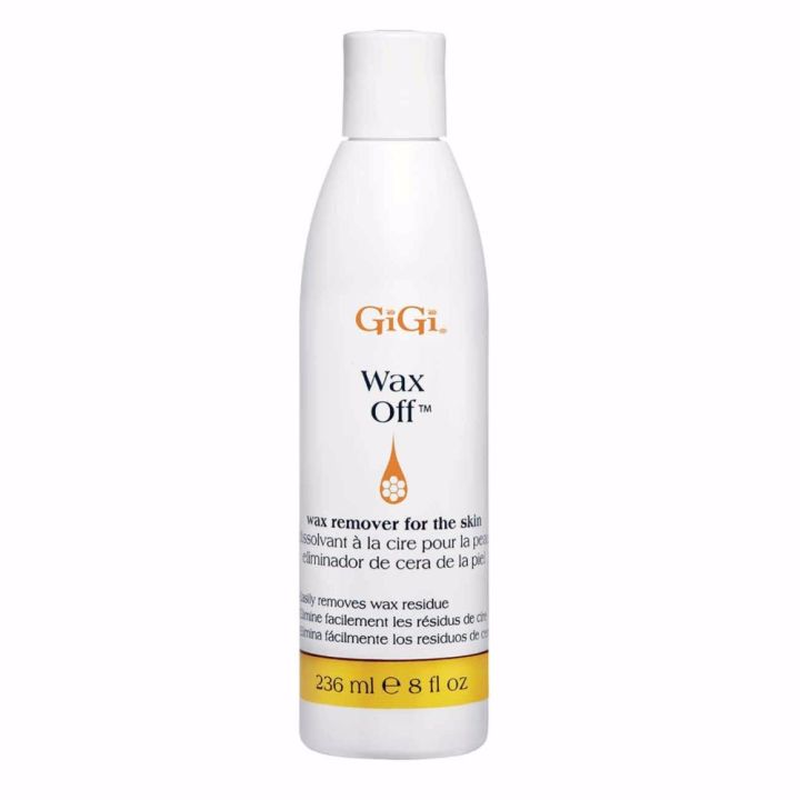 GiGi Wax off / น้ำยาทำความสะอาดคราบแว็กซ์หลังการแว็กซ์ / Post-Wax Treament 8 oz