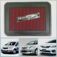 กรองอากาศผ้า(HURRICANE) VIOS ปี07 -12 ,YARIS ปี07 -12 ,ALTIS ปี07 -17