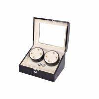 KK-Watch Winder กล่องหมุนนาฬิกา ออโตเมติก แบบอโตเมติก 4 เรือน ควอตซ์ 6 เรือน (สีดำ/ครีม) (สินค้าเกรดพรีเมี่ยม มีรับประกัน ติดต่อร้านค้าได้ตลอดเวลา)