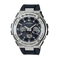 Casio G-Shock นาฬิกาข้อมือผู้ชาย สายเรซิ่น รุ่น GST-S110,GST-S110-1A - สีดำ (กล่องยับ)