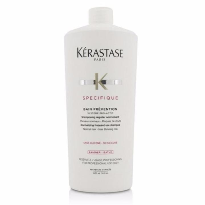 Kerastase Specifique Bain Prevention Normalizing Frequent Use Shampoo (For Normal Hair-Hair Thinning Risk) 1000 ml
