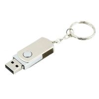 OMG Flash Drive 128Gb รุ่นHYH-04 USB 2.0  พวงกุญแจ High Speed – Silver