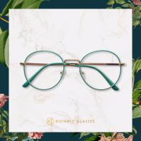 Botanic Glasses แว่นกรองแสง ทรงหยดน้ำ สีมรกต