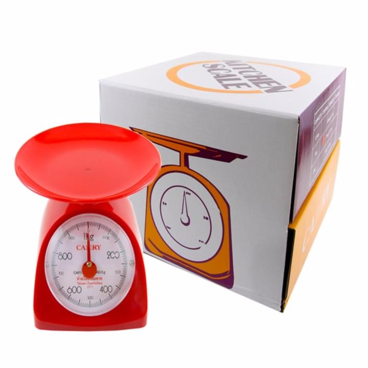 เครื่องชั่งน้ำหนักอาหาร-เครื่องชั่งเบเกอรี่ขนาด-1-กิโลกรัม-red-kitchen-scales-1kg