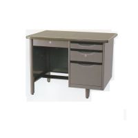 Raminthra Furniture Desk โต๊ะทำงานเหล็ก 3 ฟุต รุ่น TM-3 -สีGray