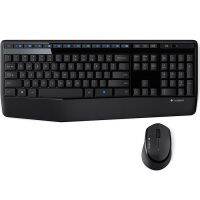 Logitech Wireless Combo รุ่น MK345 TH pad (Black)