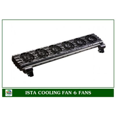 Ista Cooling Fan พัดลมช่วยทำความเย็น ขนาด 6 ใบพัด สำหรับตู้ปลาขนาด 90-120 ซม. พัดลมลดอุณภูมิน้ำ