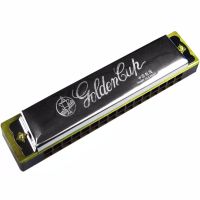 ul liGolden Cup ฮาร์โมนิก้า 16 ช่อง แบบ 2 แถว คีย์ C รุ่น JH016 - สีเงิน (Harmonica Key C)/li /ul