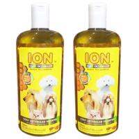 Ion All-Natural Herbal Long Haired Dog Shampoo with Forest Honey and Royal Jelly Extract 500ml (2 bottles) แชมพูสมุนไพรน้ำผึ้งและนมผึ้ง สำหรับสุนัข สูตรบำรุงขนนุ่มลื่นและแก้ข