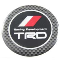 สติกเกอร์ติดดุมล้อ Trd Racing Develpment  ขนาด 50mm. 1 ชุดมี 4 ชิ้น