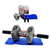 Power Stretch Roller ลูกกลิ้งบริหารกล้ามท้อง เสริมสร้าง Six Pack