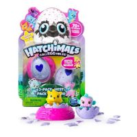 [คูปองลดเพิ่ม+เงินคืน] Hatchimals  Season 2 Colleggtibles 2Pcs. + Nest ของเล่น ของสะสม ฮัชจิมอล พร้อมไข่ และตัวฮัชจิมอน 2 ชิ้น สามารถถูที่รูปหัวใจเพื่อเปลี่ยนสีได้