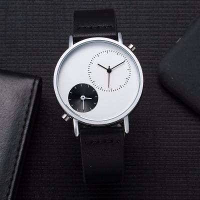 TOMI นาฬิกา กันน้ำ Quartz Analog  รุ่น T079 (Black/White)