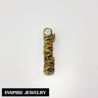 Inspire Jewelry ,พญานาคพันหลัก ทองเหลือง นำโชคลาภเงินทองมั่งมีศรีสุข จะนำมาซึ่งอายุยืนยาว ความเจริญรุ่งเรือง โชคลาภวาสนา เมตตามหานิยม (มังกรพันหลัก)