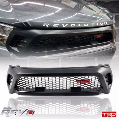 กระจังหน้าตาข่ายสีดำสำหรับรถ Toyota Hilux Revo 2015-2017 TRD style