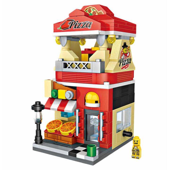 ตัวต่อ-ของเล่น-เลโก้-street-mini-pizza-shop-จำนวน-335-ชิ้น