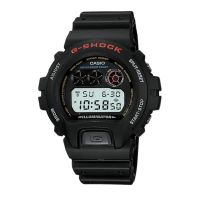 Casio G-Shock นาฬิกาข้อมือผู้ชาย สายเรซิ่น รุ่น DW-6900,DW-6900-1,DW-6900-1V - สีดำ