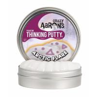 ดินน้ำมันวิทยาศาสตร์ Crazy Aaron s Thinking Putty รุ่นเปลี่ยนสีตามแสง UV Arctic Flare ขนาดใหญ่ มาพร้อมไฟฉาย UV  ไม่ใช่สไลม์ เสริมสร้างจินตนาการ