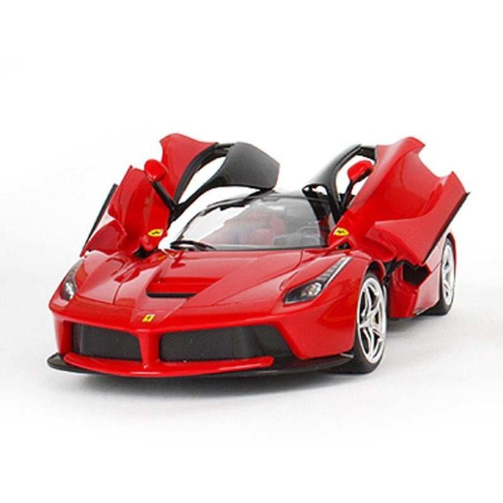 รถสปอร์ทบังคับวิทยุ-เฟอร์รารี่-สโมเดลเกล-1-14-สีแดง-rastar-rc-ferrari-la-ferrari-model-scale-1-14-red