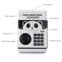 Safe Bank Panda ออมสินดูดแบงค์ ATM ตู้เซฟ กระปุกออมสิน หมีแพนด้า