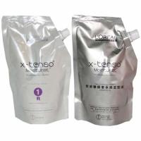 Loreal xtenso 1R for Normal Resistant Hair 400ml ยายืดผม ลอรีอัล เอ็กเทนโซ่ สูตร1R สำหรับผมแข็งแรง ผมธรรมชาติ ผมหยิก หยักศก Loreal ยืดผม --กล่อง ม่วง ใหญ่ 400 มล--